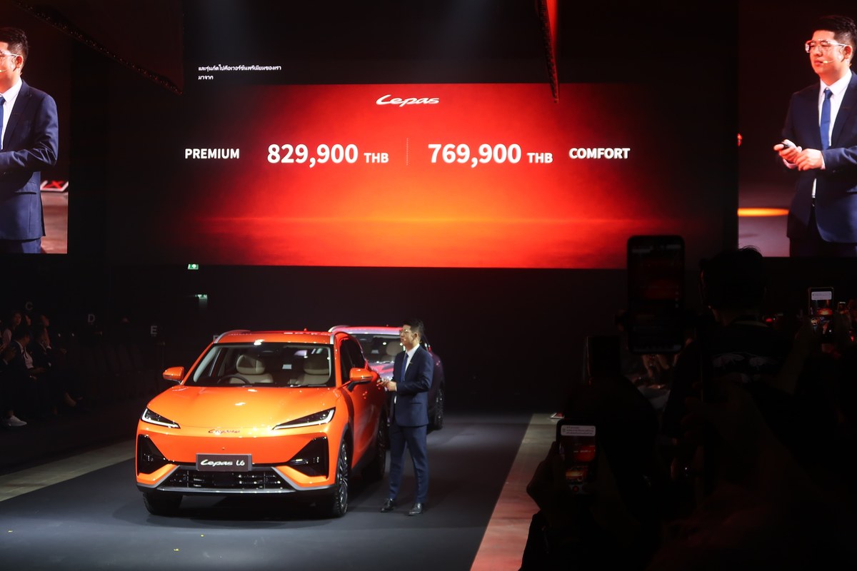 Chery Group เคลื่อนทัพ เปิดตัวแบรนด์ LEPAS อย่างเป็นทางการ พร้อมเคาะราคา LEPAS L6 EV 2026 เริ่มต้น 769,900 บาท 33