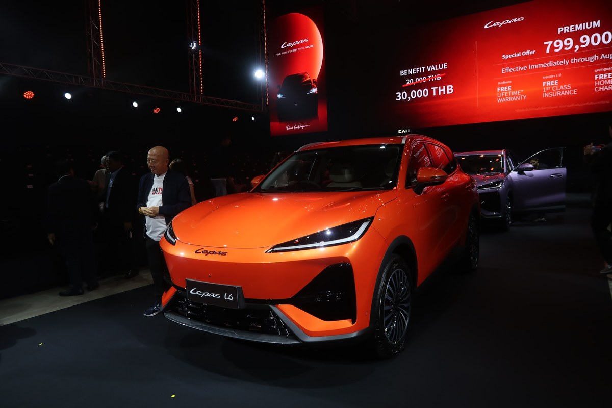 Chery Group เคลื่อนทัพ เปิดตัวแบรนด์ LEPAS อย่างเป็นทางการ พร้อมเคาะราคา LEPAS L6 EV 2026 เริ่มต้น 769,900 บาท 38