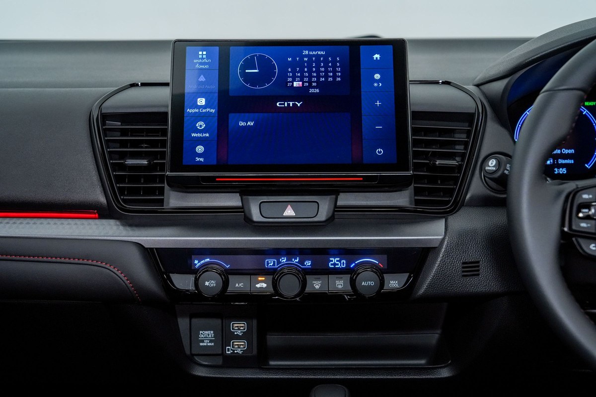 เบาะนั่ง Honda City Hatchback e:HEV RS