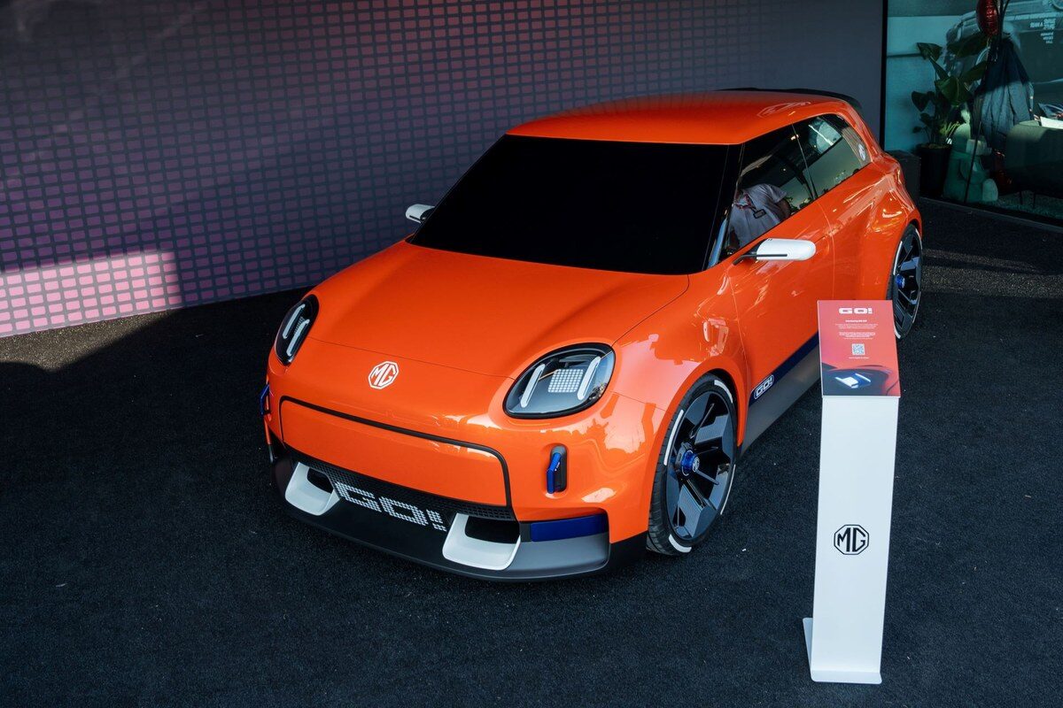 MG GO! 2026 ฮอตแฮตช์ไฟฟ้าต้นแบบสไตล์ Retro-Futuristic เผยโฉมครั้งแรกในโลกในงาน Goodwood Festival of Speed 2026 4