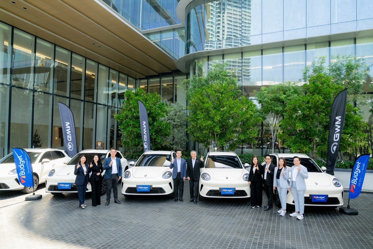 GWM ยกระดับตลาดฟลีท ส่งมอบ ORA 5 EV 2026 เสริมทัพ Budget Thailand ลุยบริการรถเช่าพลังงานสะอาด 3