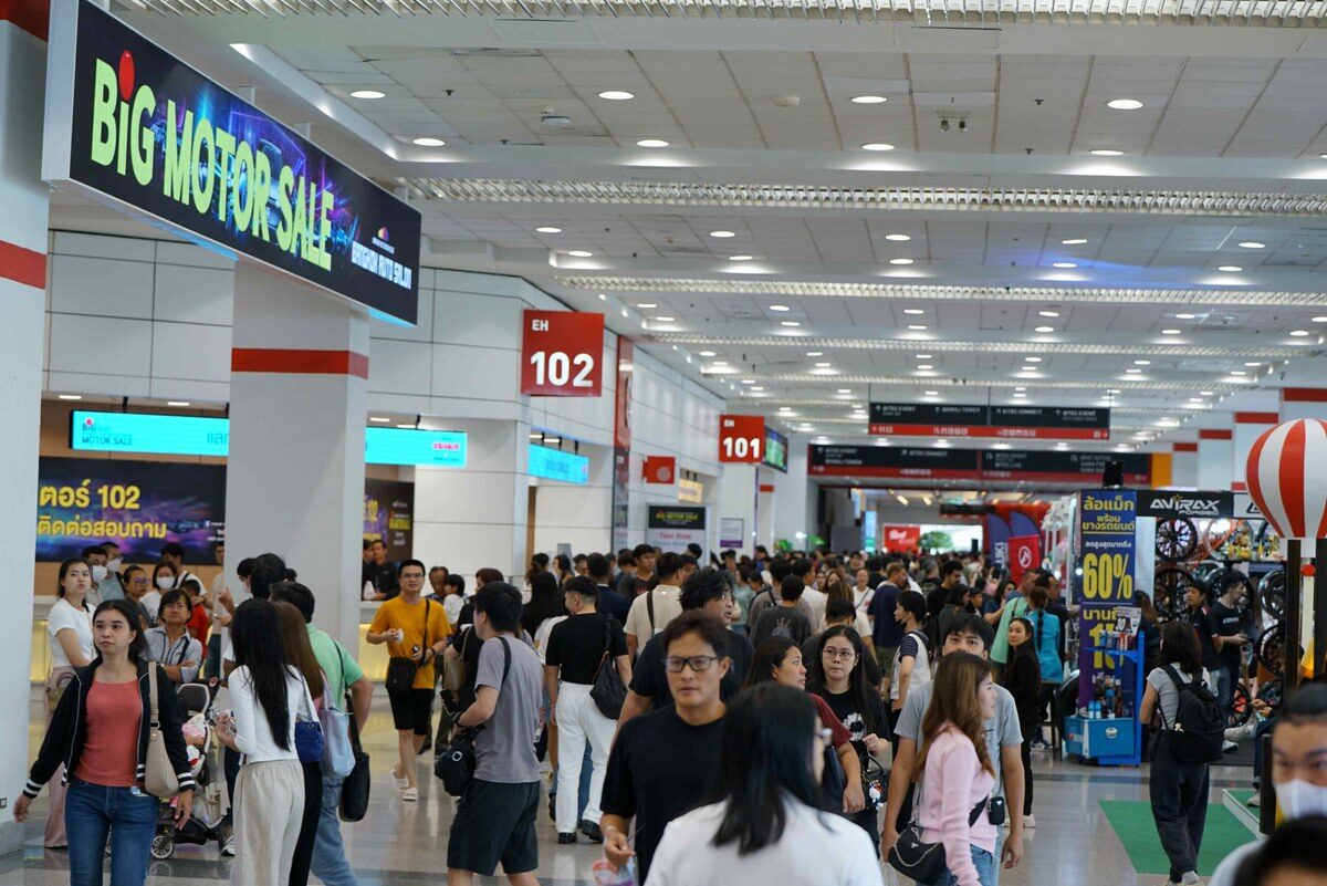 BIG MOTOR SALE 2026 ขนทัพ 30 แบรนด์ชั้นนำ บุกไบเทค บางนา 21-30 สิงหาคมนี้ กระตุ้นตลาดรถยนต์ครึ่งปีหลัง 3