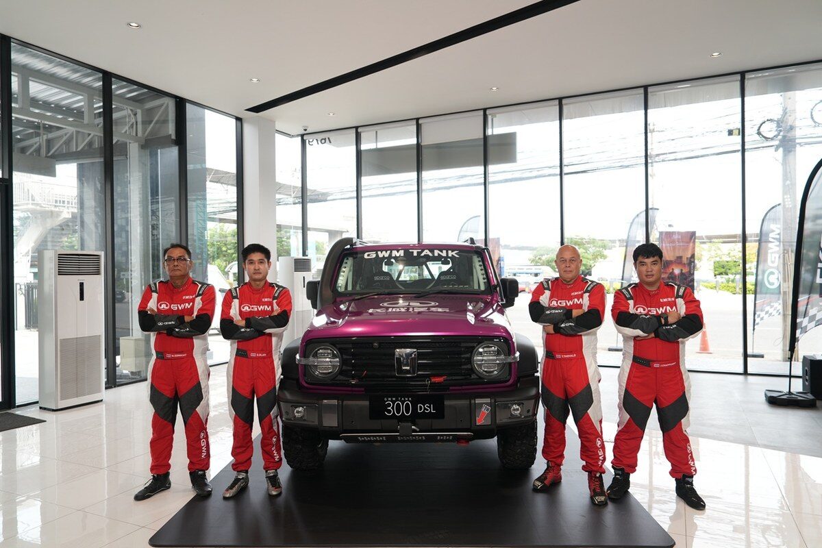 GWM จับมือ EK Group ตั้งทีมแข่ง ลุยศึกแรลลีโหด AXCR 2026 ส่ง GWM TANK 300 DIESEL 2 คันพิสูจน์ความแกร่ง 3