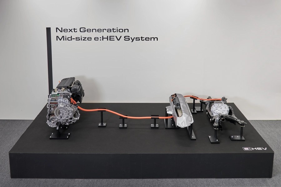 ชุดขุมพลัง Next Generation Mid-size e:HEV System