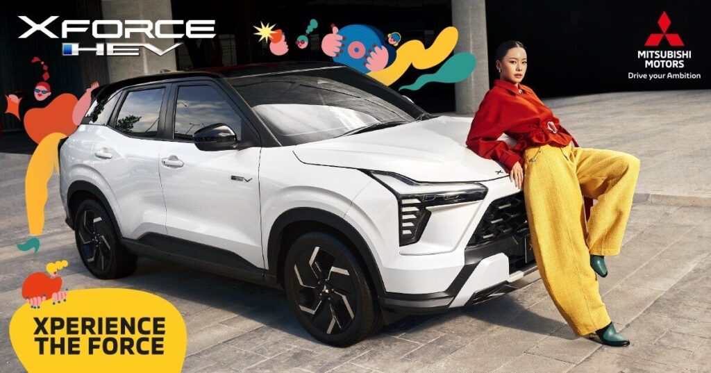 ฉลองยอดขายทะลุ 12,000 คัน ! MITSUBISHI XFORCE HEV 2026 แท็กทีม JIRAYU KOO แจกบ็อกซ์เซตสุดเอ็กซ์คลูซีฟฟรีถึง 31 สิงหาคมนี้ (ปก)