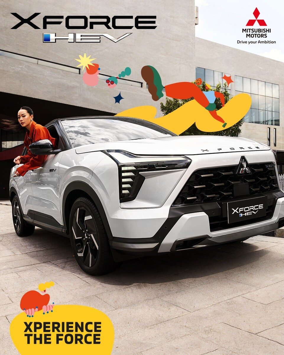 ฉลองยอดขายทะลุ 12,000 คัน ! MITSUBISHI XFORCE HEV 2026 แท็กทีม JIRAYU KOO แจกบ็อกซ์เซตสุดเอ็กซ์คลูซีฟฟรีถึง 31 สิงหาคมนี้ 4