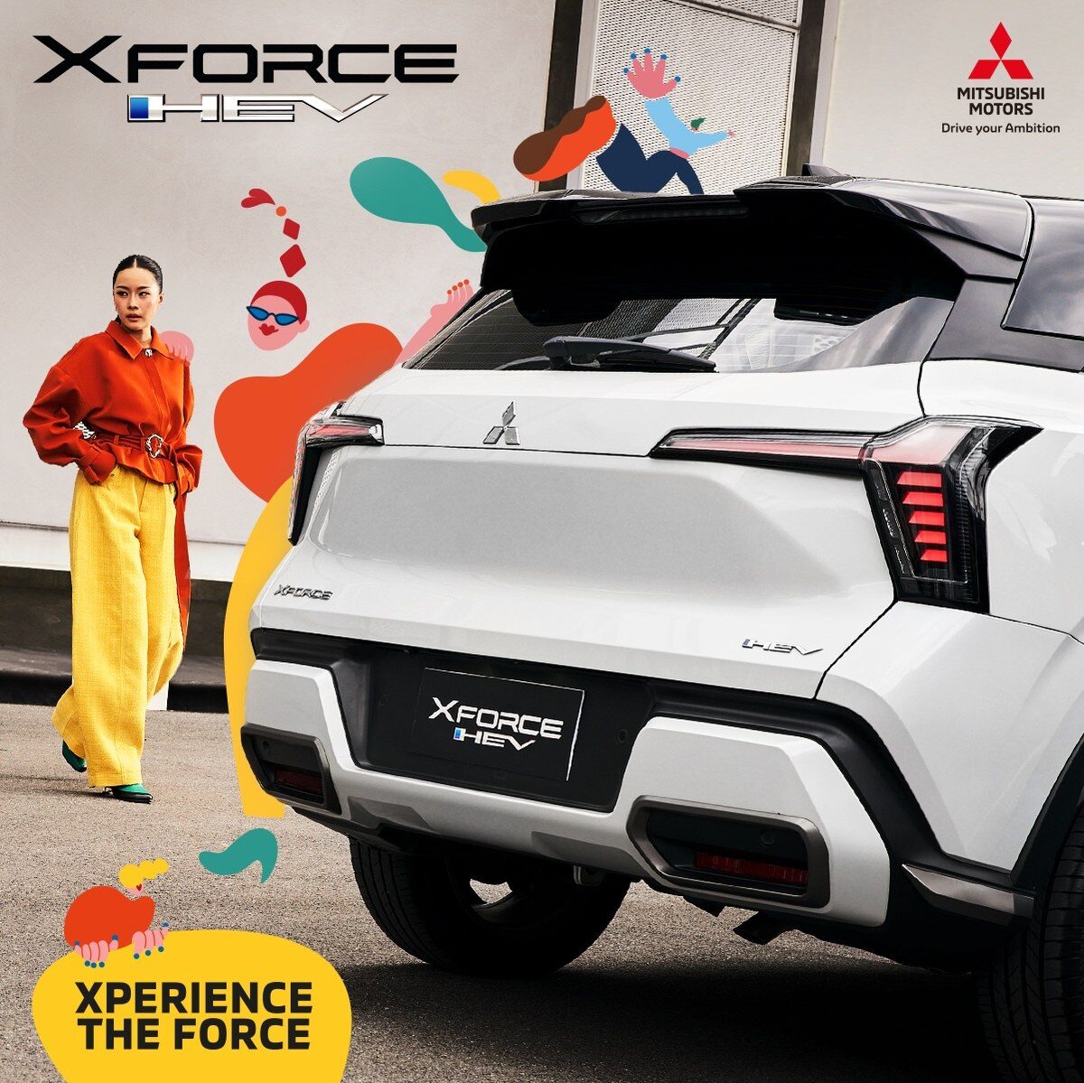ฉลองยอดขายทะลุ 12,000 คัน ! MITSUBISHI XFORCE HEV 2026 แท็กทีม JIRAYU KOO แจกบ็อกซ์เซตสุดเอ็กซ์คลูซีฟฟรีถึง 31 สิงหาคมนี้ 7