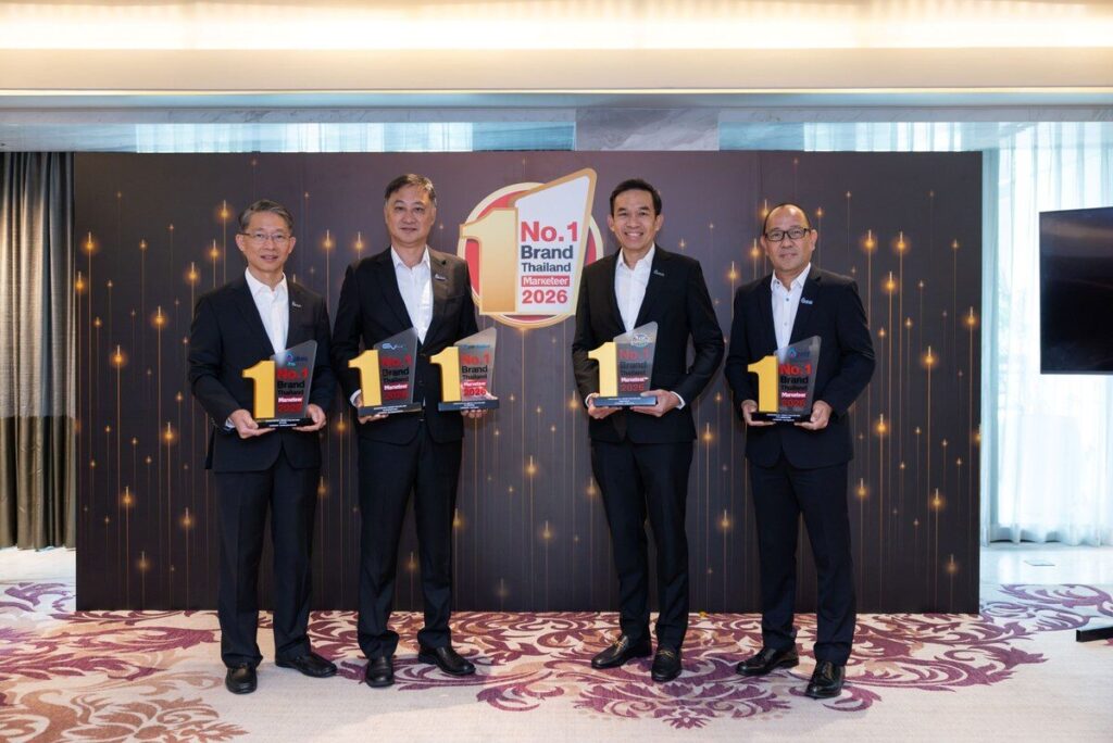 OR กวาด 5 รางวัลใหญ่ Marketeer No.1 Brand Thailand 2026 ย้ำภาพผู้นำพลังงานและไลฟ์สไตล์ (ปก)