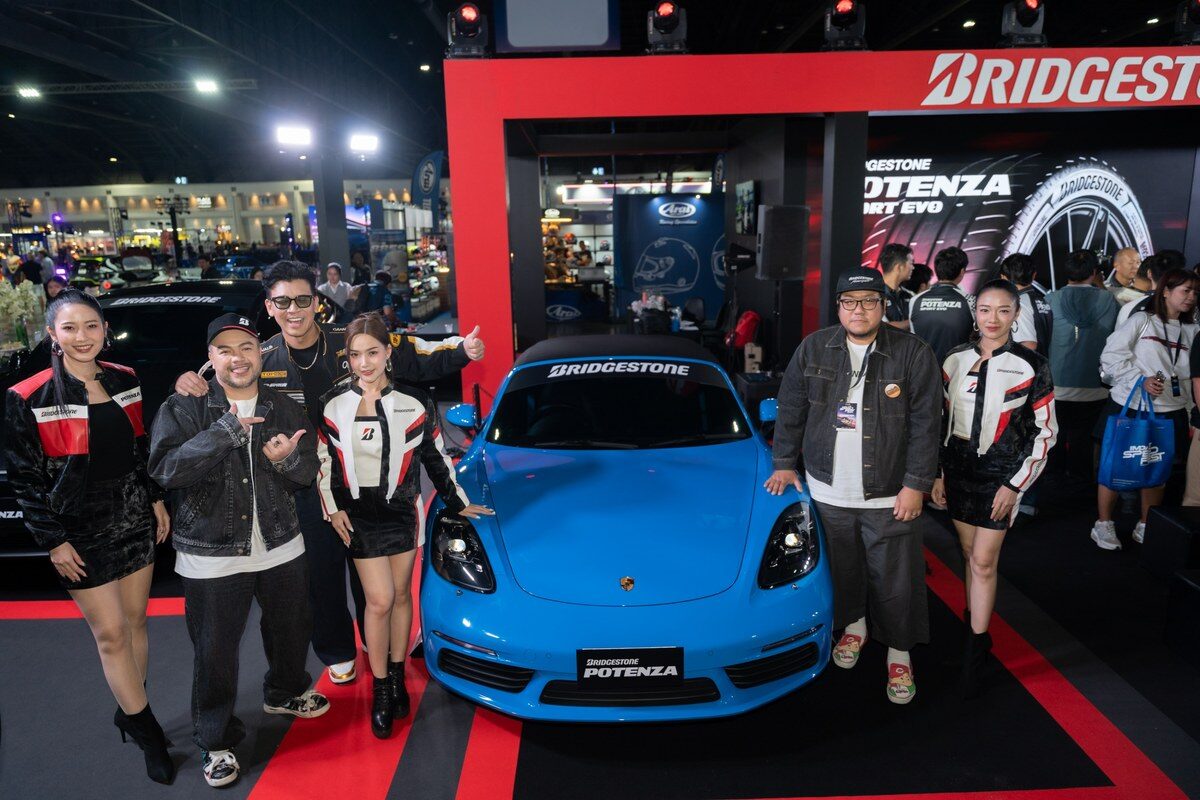 บริดจสโตน เปิดตัวยางสปอร์ตพรีเมียม  BRIDGESTONE POTENZA SPORT EVO 2026 รองรับรถสมรรถนะสูงและ EV Ready ราคาเริ่มต้น 5,150 บาท 4