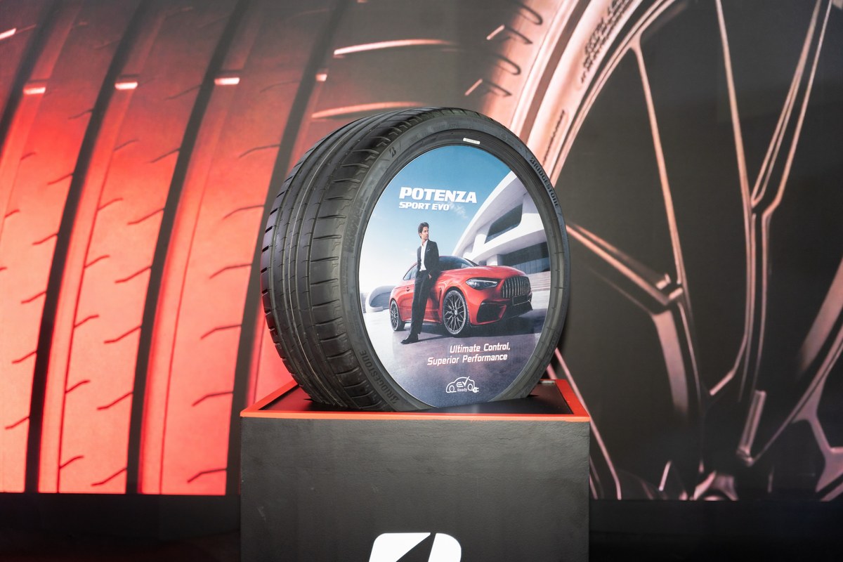 บริดจสโตน เปิดตัวยางสปอร์ตพรีเมียม  BRIDGESTONE POTENZA SPORT EVO 2026 รองรับรถสมรรถนะสูงและ EV Ready ราคาเริ่มต้น 5,150 บาท 8