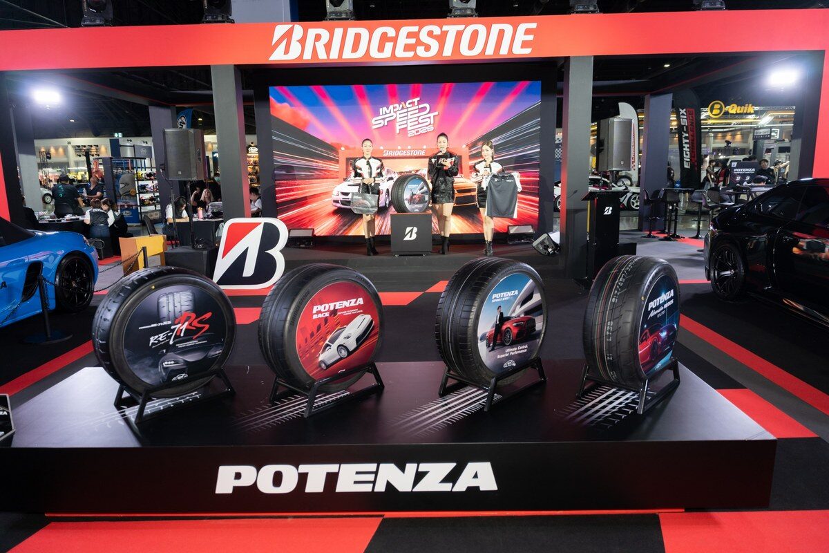 บริดจสโตน เปิดตัวยางสปอร์ตพรีเมียม  BRIDGESTONE POTENZA SPORT EVO 2026 รองรับรถสมรรถนะสูงและ EV Ready ราคาเริ่มต้น 5,150 บาท 11
