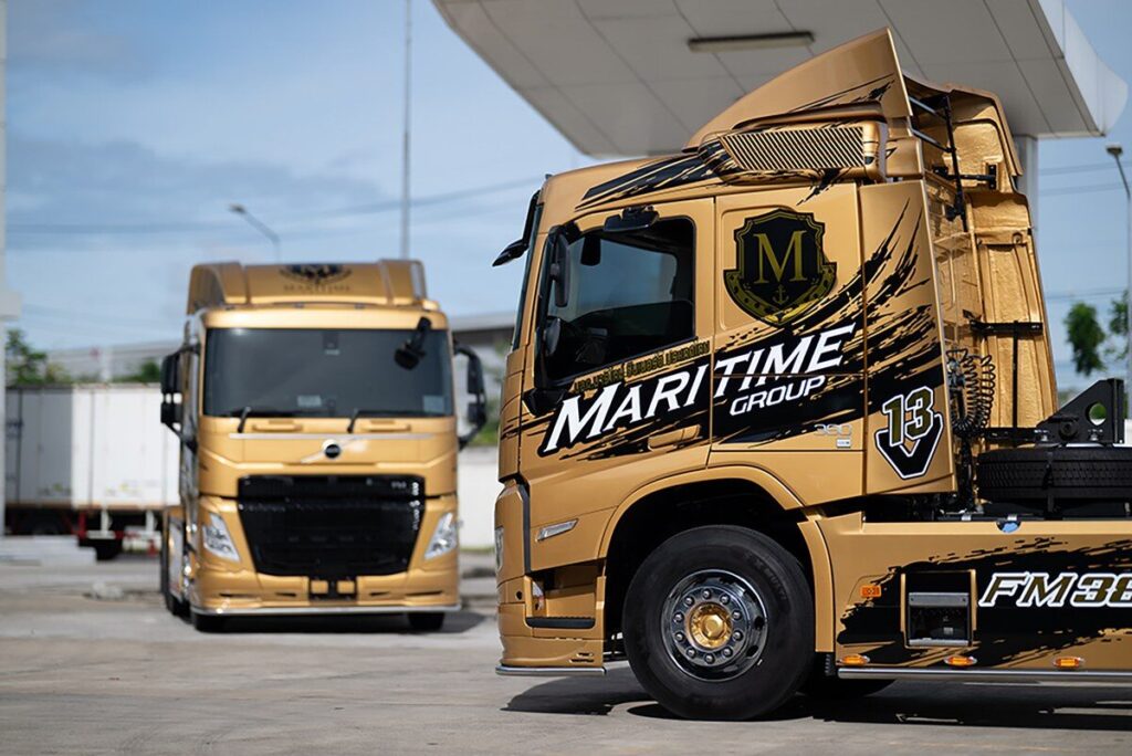 Maritime Synergy ยกระดับ Premium Logistics Solution รับมอบ Volvo Trucks ดีไซน์พิเศษ เสริมทัพขนส่งข้ามพรมแดนรองรับยุค AI (ปก)