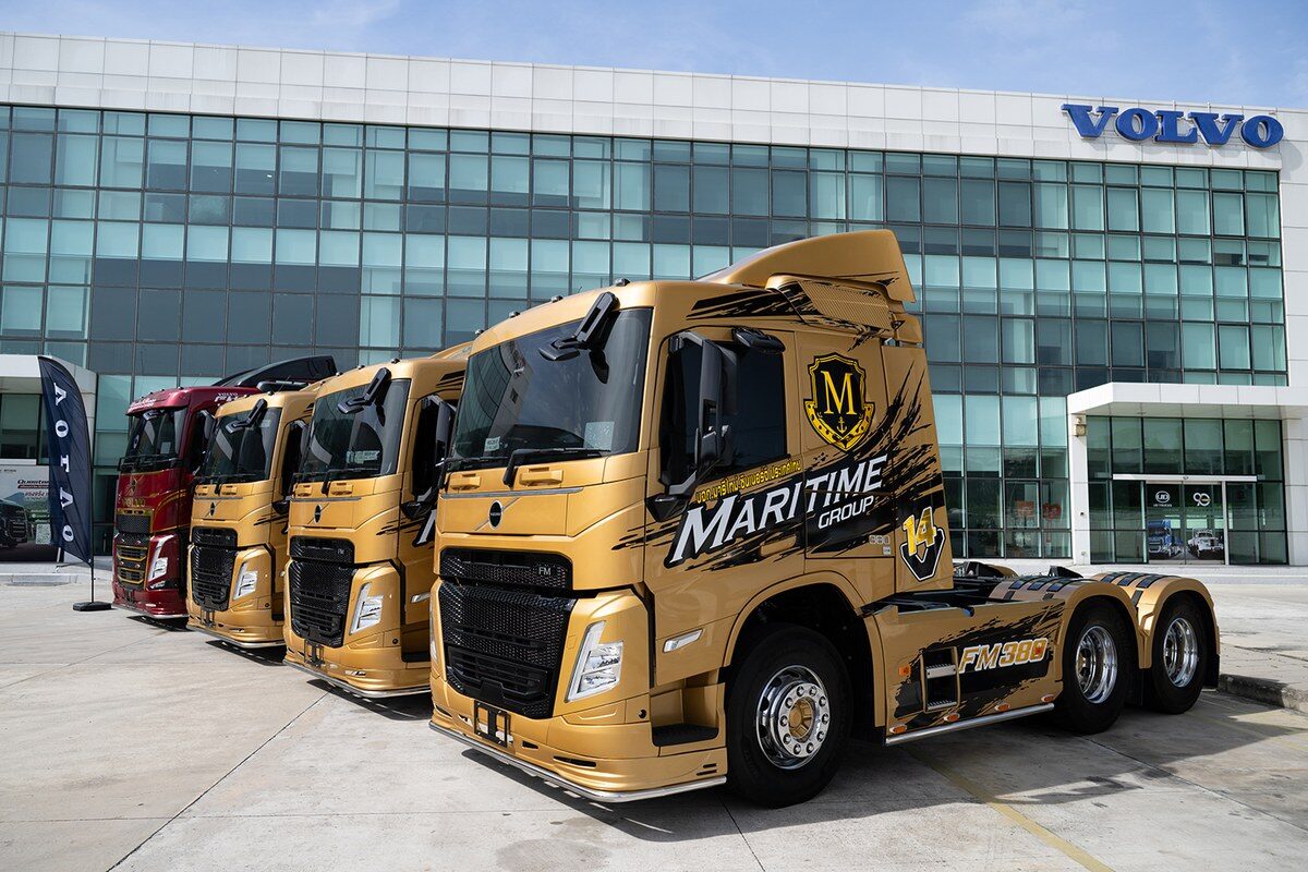 Maritime Synergy ยกระดับ Premium Logistics Solution รับมอบ Volvo Trucks ดีไซน์พิเศษ เสริมทัพขนส่งข้ามพรมแดนรองรับยุค AI 2