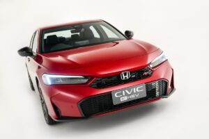 Honda Civic 2026 ไมเนอร์เชนจ์ ตัวท็อป RS Red Concept จำกัดเพียง 90 คัน ใส่เกียร์ Honda S+ Shift เพิ่ม BSI และ CTM