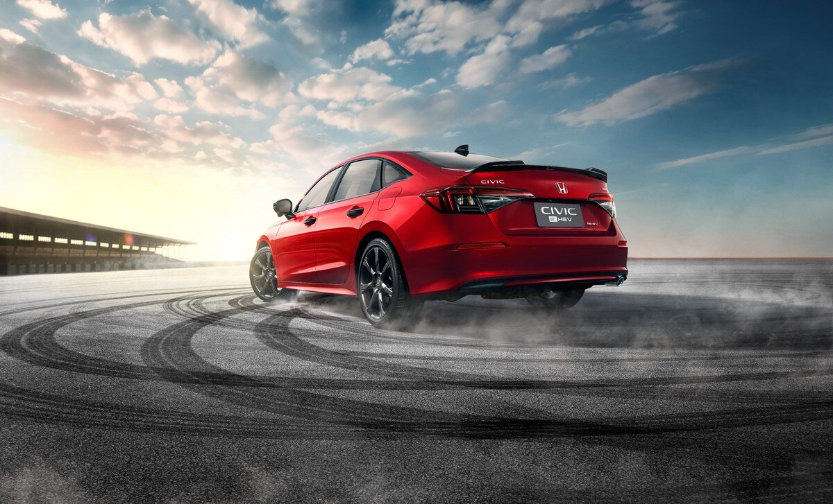Honda Civic 2026 ไมเนอร์เชนจ์ ตัวท็อป RS Red Concept จำกัดเพียง 90 คัน ใส่เกียร์ Honda S+ Shift เพิ่ม BSI และ CTM 2