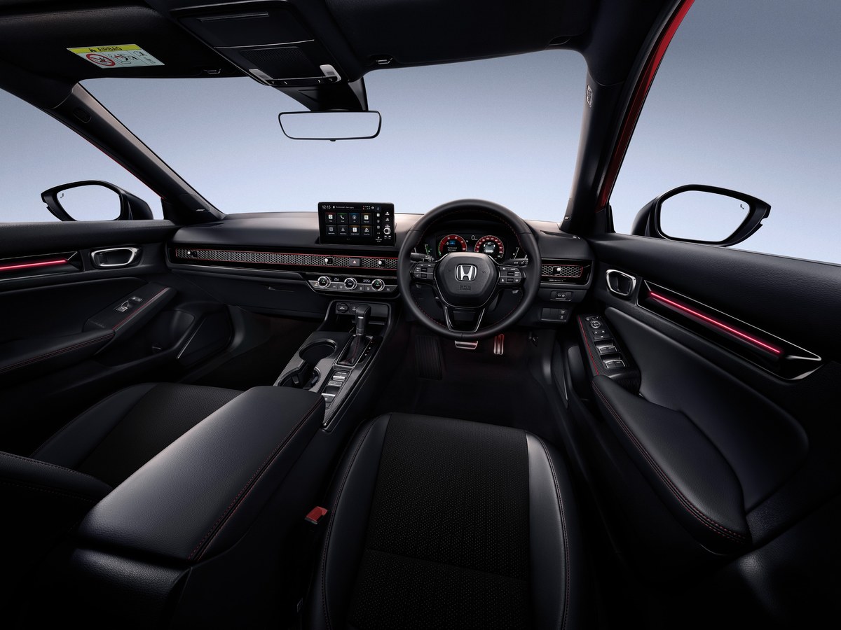 Honda Civic 2026 ไมเนอร์เชนจ์ ตัวท็อป RS Red Concept จำกัดเพียง 90 คัน ใส่เกียร์ Honda S+ Shift เพิ่ม BSI และ CTM 5