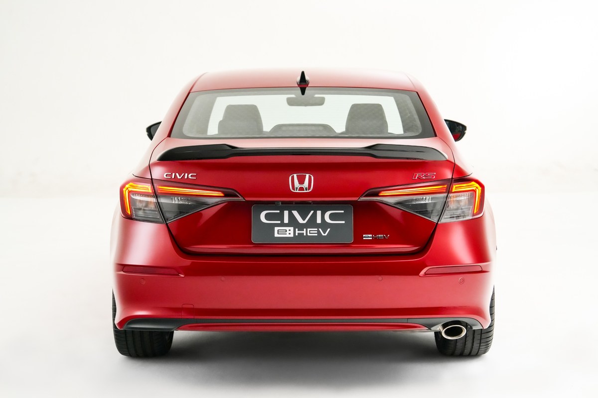 Honda Civic 2026 ไมเนอร์เชนจ์ ตัวท็อป RS Red Concept จำกัดเพียง 90 คัน ใส่เกียร์ Honda S+ Shift เพิ่ม BSI และ CTM 9