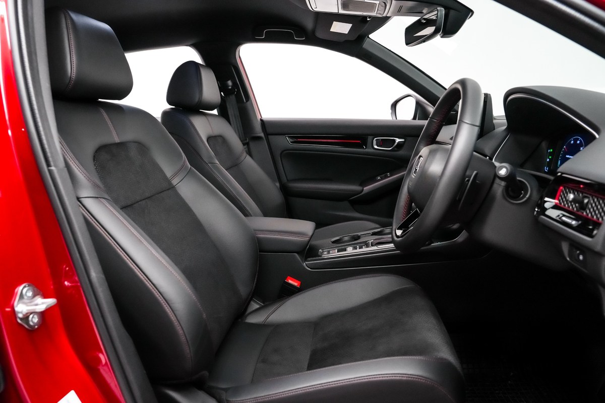 Honda Civic 2026 ไมเนอร์เชนจ์ ตัวท็อป RS Red Concept จำกัดเพียง 90 คัน ใส่เกียร์ Honda S+ Shift เพิ่ม BSI และ CTM 22
