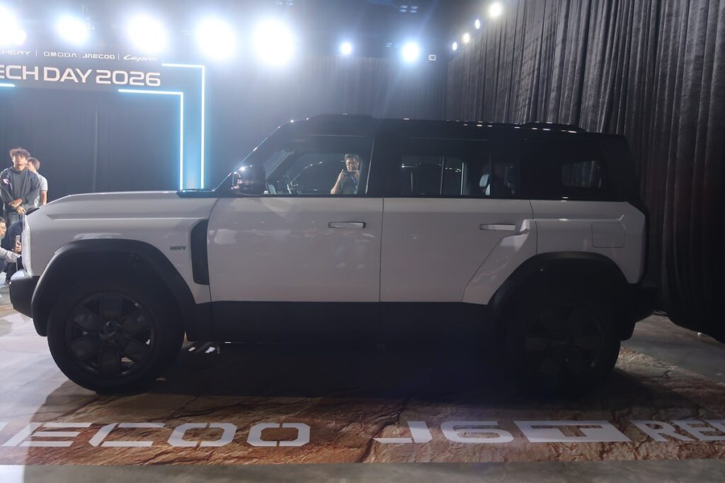 ภาพที่ 43 จากงาน CHERY TECH DAY 2026 รถ JAECOO 6T ในพื้นที่จัดแสดง TECH DAY 2026