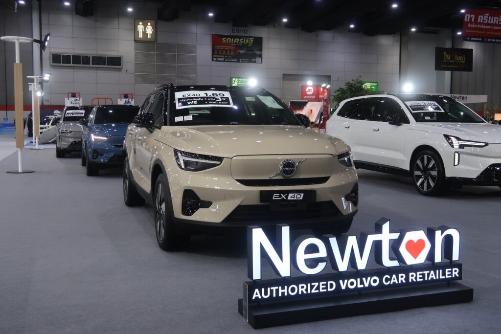 บูธ Volvo ในงาน FAST Auto Show Thailand 2026