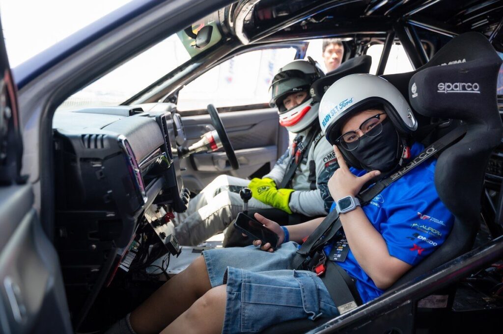 กิจกรรม Hot Laps กับรถแข่ง Ford Ranger 2026