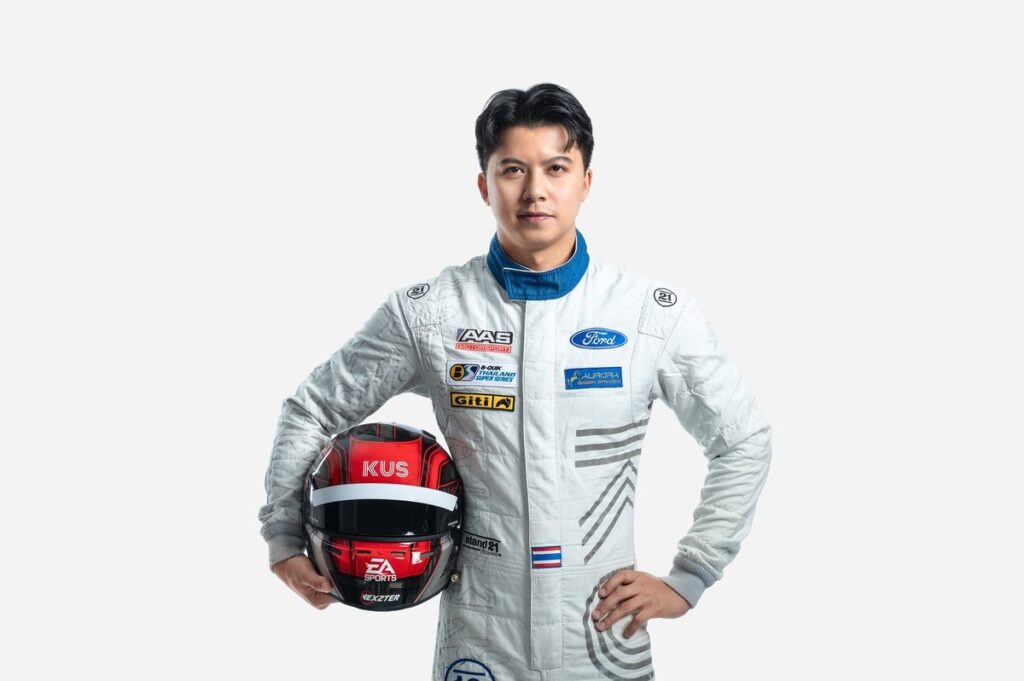 บูม กันตธีร์ กุศิริ นักแข่งทีม Ford Thailand Racing หมายเลข 18
