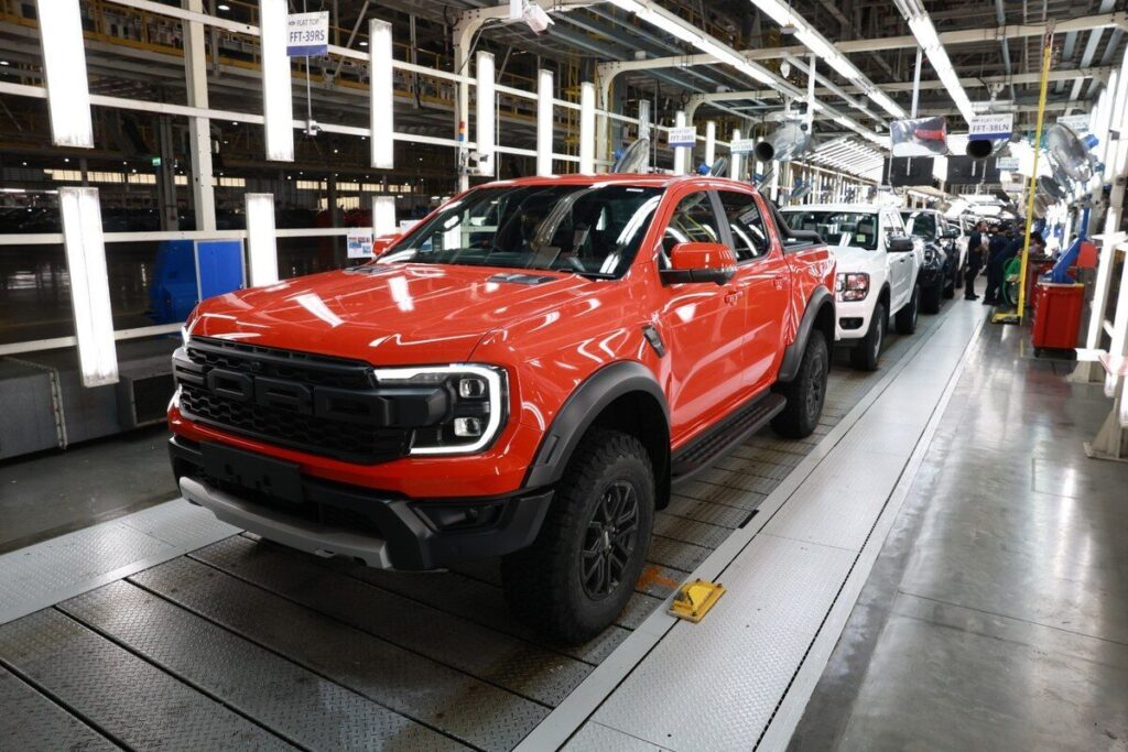 สายการผลิต Ford Ranger Raptor 2026 ในประเทศไทย