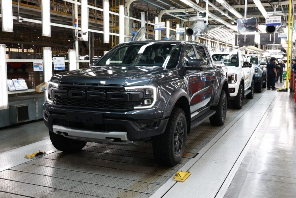 Ford Ranger Raptor 2026 บนสายการผลิตโรงงานฟอร์ด ไทยแลนด์ แมนูแฟคเจอริ่ง