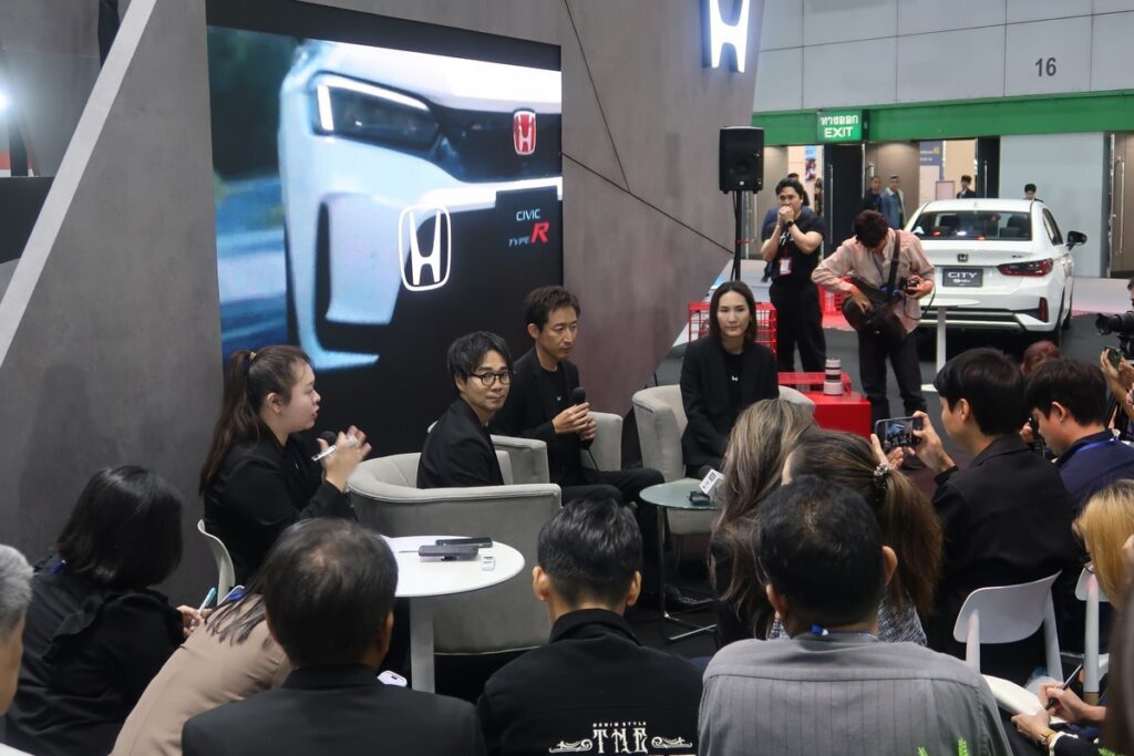 ผู้บริหารฮอนด้าให้ข้อมูลทิศทางธุรกิจและผลิตภัณฑ์ใหม่ในไทย