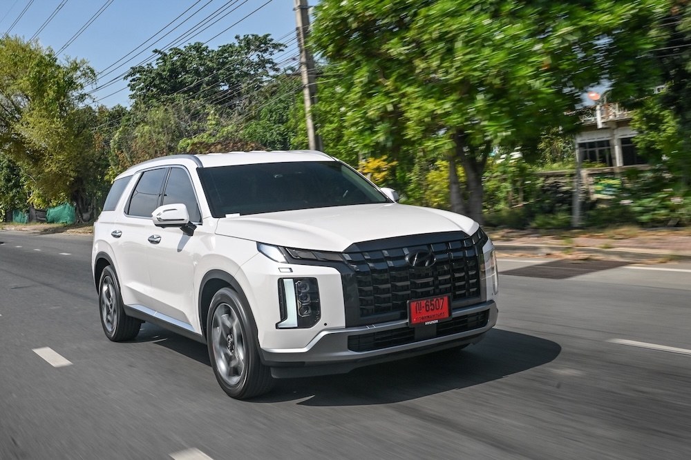 Hyundai PALISADE Diesel 2026 ภาพภายนอกด้านหน้า