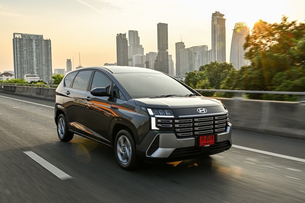 Hyundai Stargazer 2026 ภายนอกด้านหน้า