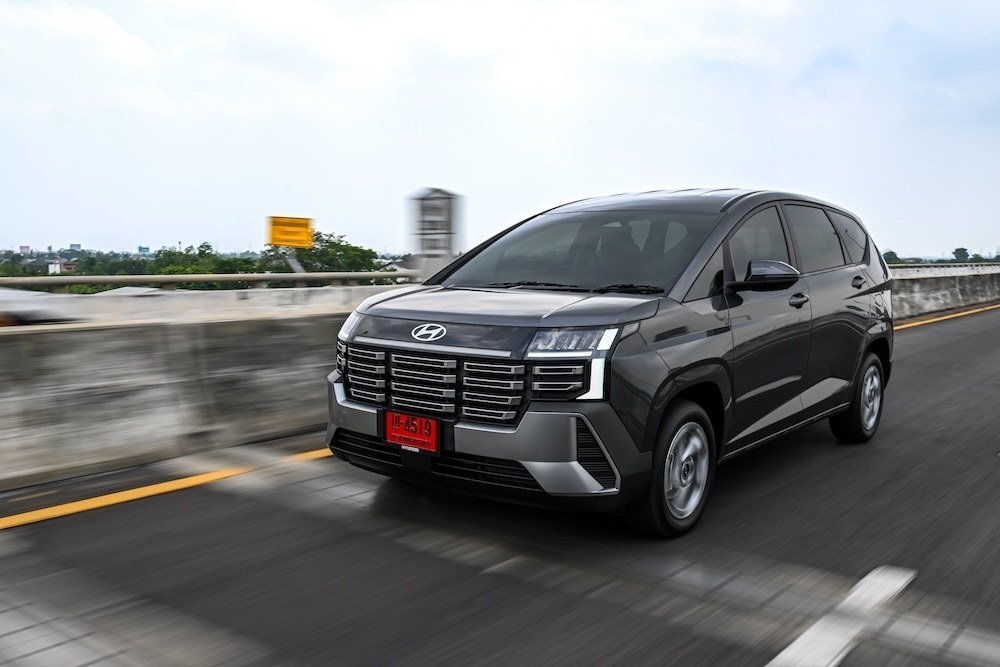 Hyundai Stargazer 2026 ขณะขับขี่ในเมือง