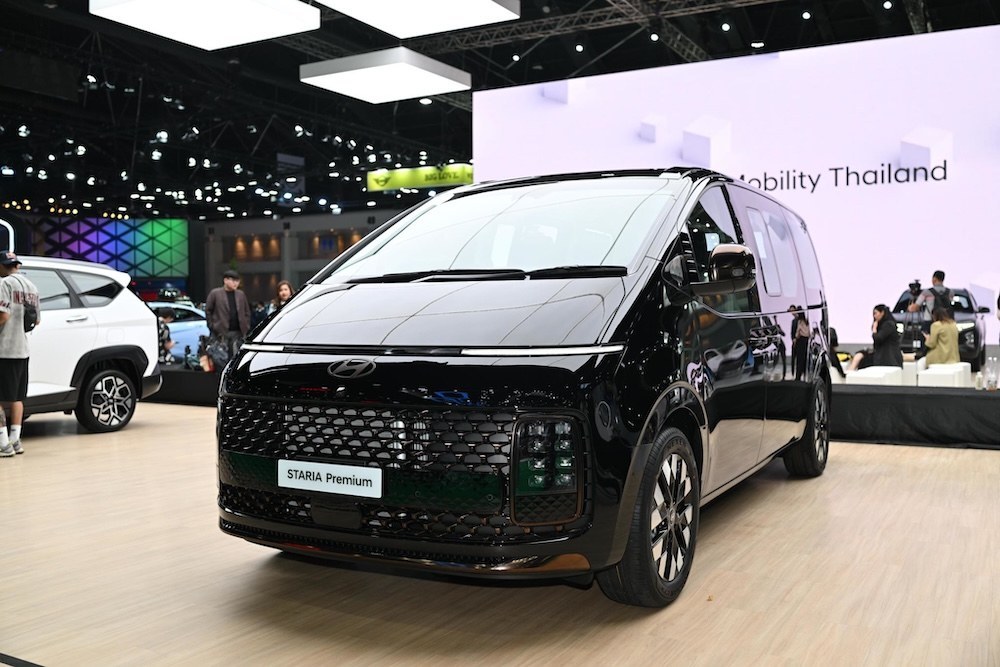 Hyundai Staria Diesel 2026 จัดแสดงภายในงาน