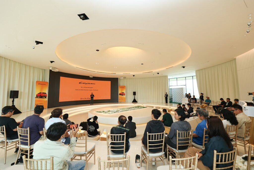 บรรยากาศงาน LEPAS L6 EV 2026 Media Test Drive สำหรับสื่อมวลชนในไทย