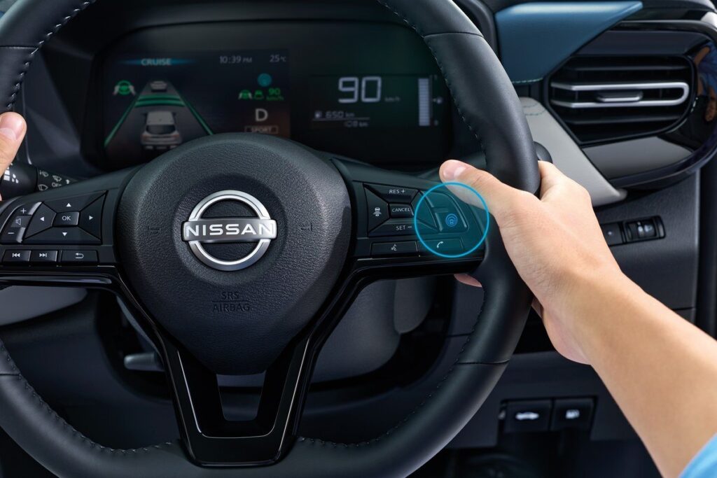 ห้องโดยสาร NISSAN KICKS e-POWER 2026 พร้อมการควบคุม ProPILOT