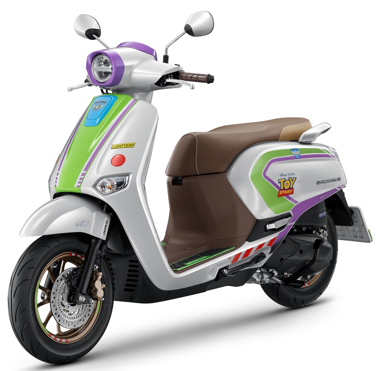Honda Giorno+ BUZZ LIGHTYEAR Limited Edition 2026 เคาะราคา 74,900 บาท จำกัดเพียง 2,000 คัน 4