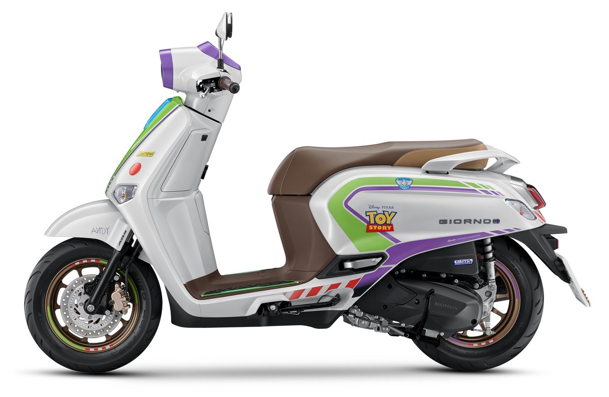 Honda Giorno+ BUZZ LIGHTYEAR Limited Edition 2026 เคาะราคา 74,900 บาท จำกัดเพียง 2,000 คัน 5