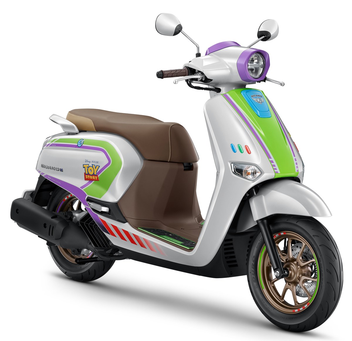 Honda Giorno+ BUZZ LIGHTYEAR Limited Edition 2026 เคาะราคา 74,900 บาท จำกัดเพียง 2,000 คัน 7