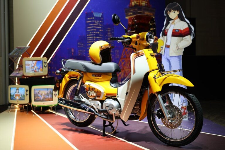 Honda Super Cub Tokyo 80s Limited Edition 2026 เคาะราคา 54,000 บาท ผลิตจำกัดเพียง 500 คัน