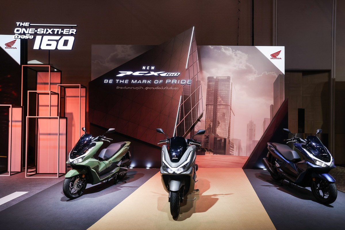 HONDA PCX160 2026 เพิ่มเฉดสีใหม่ เสริมลุคสปอร์ตหรู เคาะราคาเริ่มต้น 96,000 บาท 3