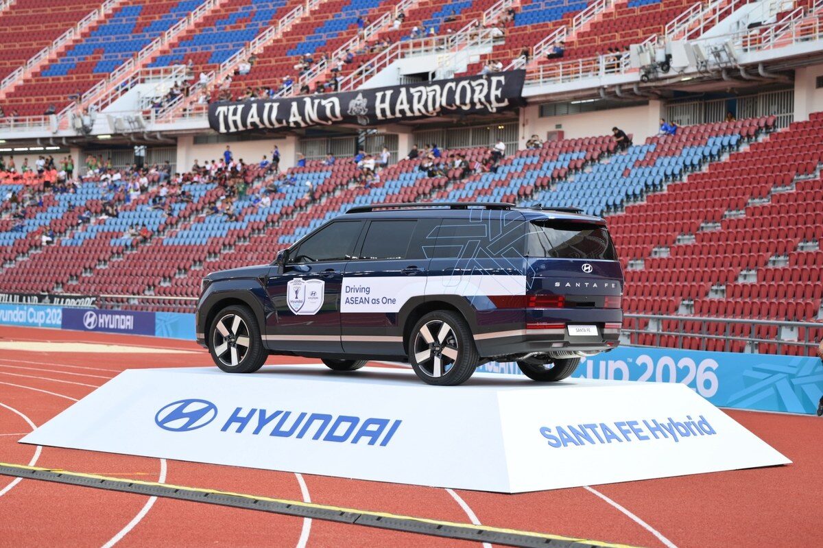 ฮุนได ประเทศไทย เชียร์ทัพช้างศึก ลุยศึก ASEAN Hyundai Cup 2026 แจกเสื้อทีมชาติไทยเมื่อทดลองขับที่โชว์รูม หลังทีมชาติไทยคว้าชัยเกมเหย้า 20