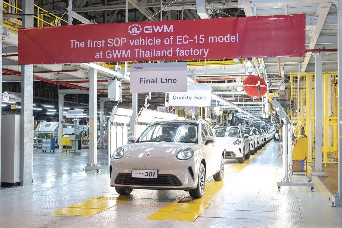 GWM ประกาศความสำเร็จแบรนด์แรกที่ผลิตชดเชยครบตามมาตรการ EV 3.5 จากโรงงานผลิตรถ GWM Smart Factory ระยอง (ปก)