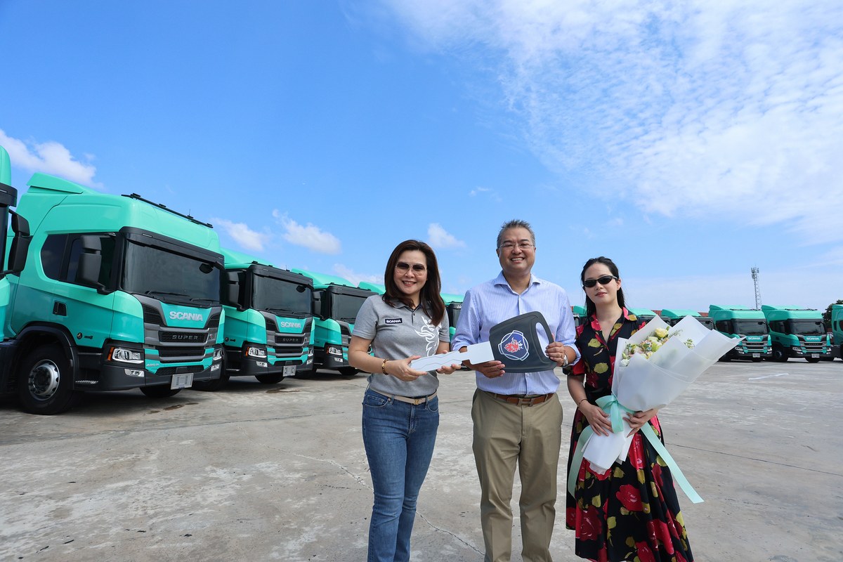 แมคแอนดริว แอนด์ พาร์ทเนอร์ส จับมือสแกนเนีย รับมอบ Scania Super Euro 5 2026 ล็อตใหญ่ 40 คัน ปักหมุดดันรายได้แตะ 3,000 ล้าน 3