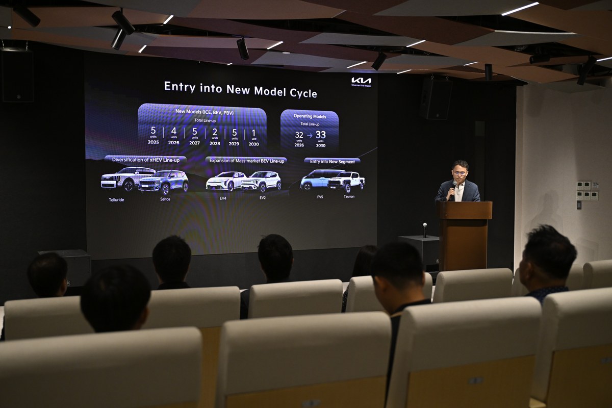 เปิดตัว THE KIA PV5 CARGO 2026 รถตู้ไฟฟ้าเชิงพาณิชย์ พื้นที่บรรทุก 4,420 ลิตร เคาะราคา 1,199,000 บาท 13