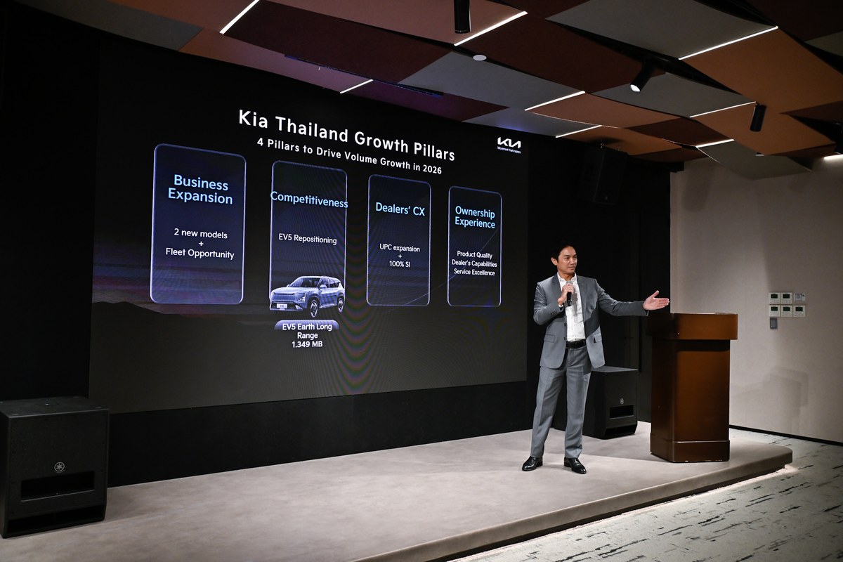 เปิดตัว THE KIA PV5 CARGO 2026 รถตู้ไฟฟ้าเชิงพาณิชย์ พื้นที่บรรทุก 4,420 ลิตร เคาะราคา 1,199,000 บาท 20