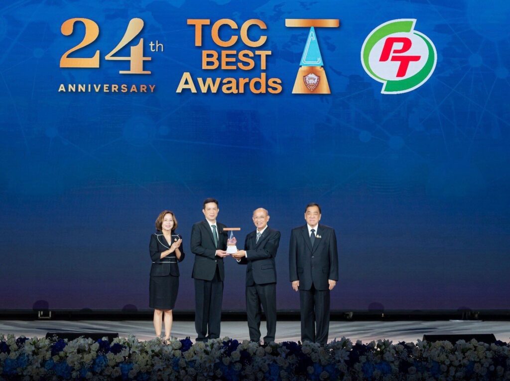 PTG คว้ารางวัล “จรรยาบรรณดีเด่น” หอการค้าไทย ประจำปี 2569 ตอกย้ำความเป็นเลิศด้านธรรมาภิบาลและพลังงานที่ยั่งยืน (ปก)