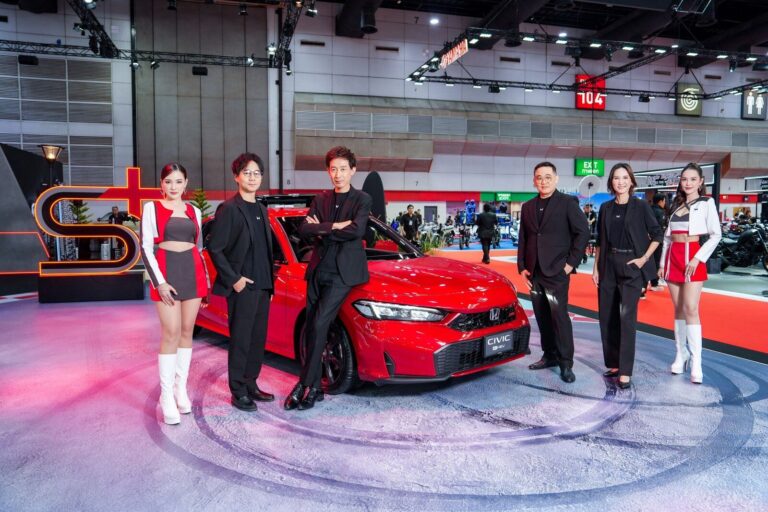 ฮอนด้า ยกทัพ e:HEV และ EV บุกงาน BIG MOTOR SALE 2026 ส่ง City ใหม่ ควง Civic e:HEV 2026 ใส่เทคโนโลยี S+ Shift พร้อมเปิดทดลองขับ Super-ONE รถไฟฟ้าตัวจี๊ด