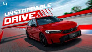 ปลุกจิตวิญญาณสนามแข่งใน Honda Civic e:HEV 2026 สัมผัสนวัตกรรมเกียร์จำลอง Honda S+ Shift ขับสนุกเร้าใจทุกเส้นทาง