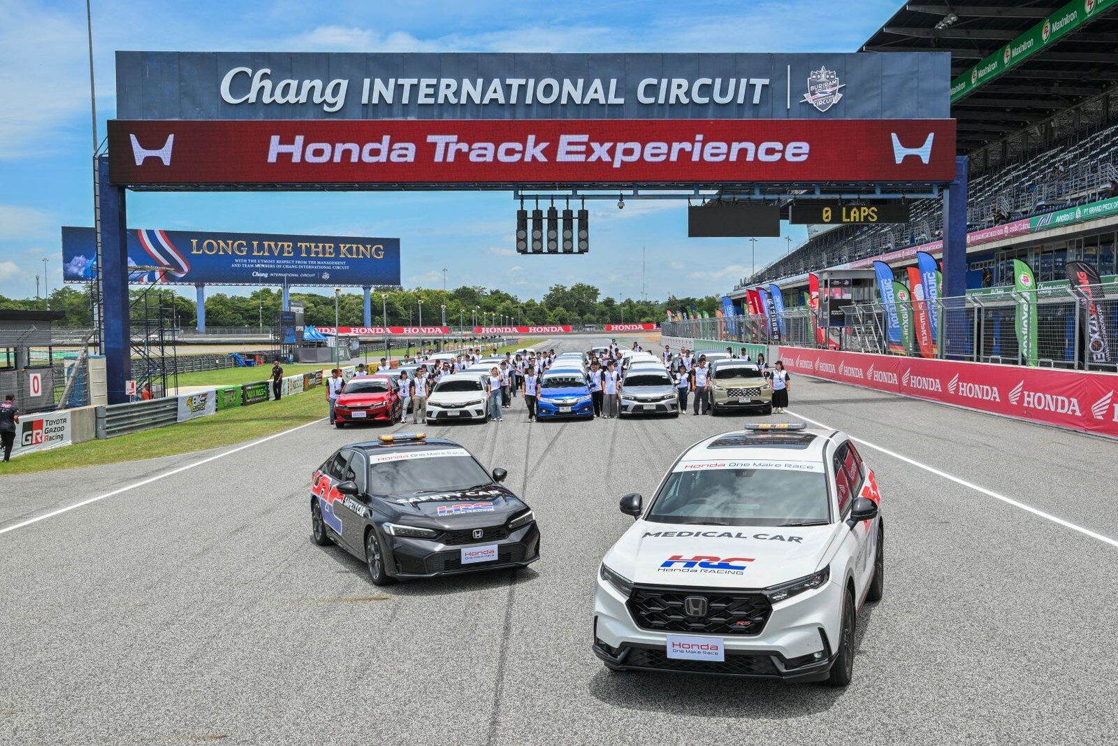 ฮอนด้า พาผู้ใช้รถสัมผัส DNA มอเตอร์สปอร์ต ในทริปพิเศษ “Honda One Make Race 2026 Exclusive Trip” เชียร์ติดขอบสนาม พร้อมติวเข้ม Driving Clinic ณ ช้าง เซอร์กิต