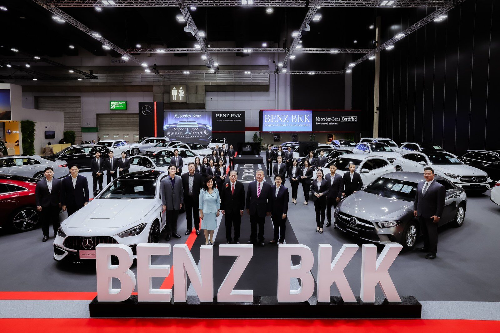 BENZ BKK จัดเต็มพื้นที่ 896 ตร.ม. บุก BIG MOTOR SALE 2026 ส่ง CLA 250+ Electric ชูโปรแกรม FLEX ผ่อนเริ่ม 2.7 หมื่น ควงเบนซ์ Certified แจกทริปชิงเต่า 2